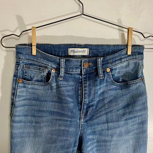 MADEWELL High Riser Skinny Ankle Jeans